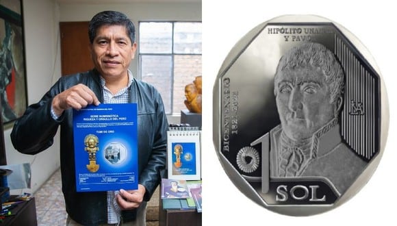 Trabaja hace un tiempo en el Banco Central de Reserva del Perú y ha tallado varias monedas de colección, como el Tumi. Fotos: Allengino Quintana / Trome.