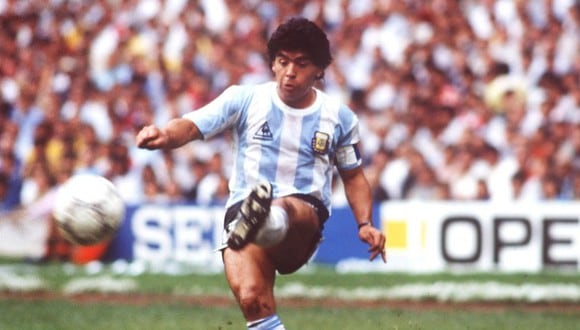 Diego Armando Maradona anotó cinco tantos en siete partidos que disputó su selección en México 1986 (Foto: Agencias)