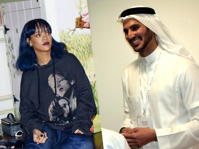 Rihanna y Hassan Jameel.