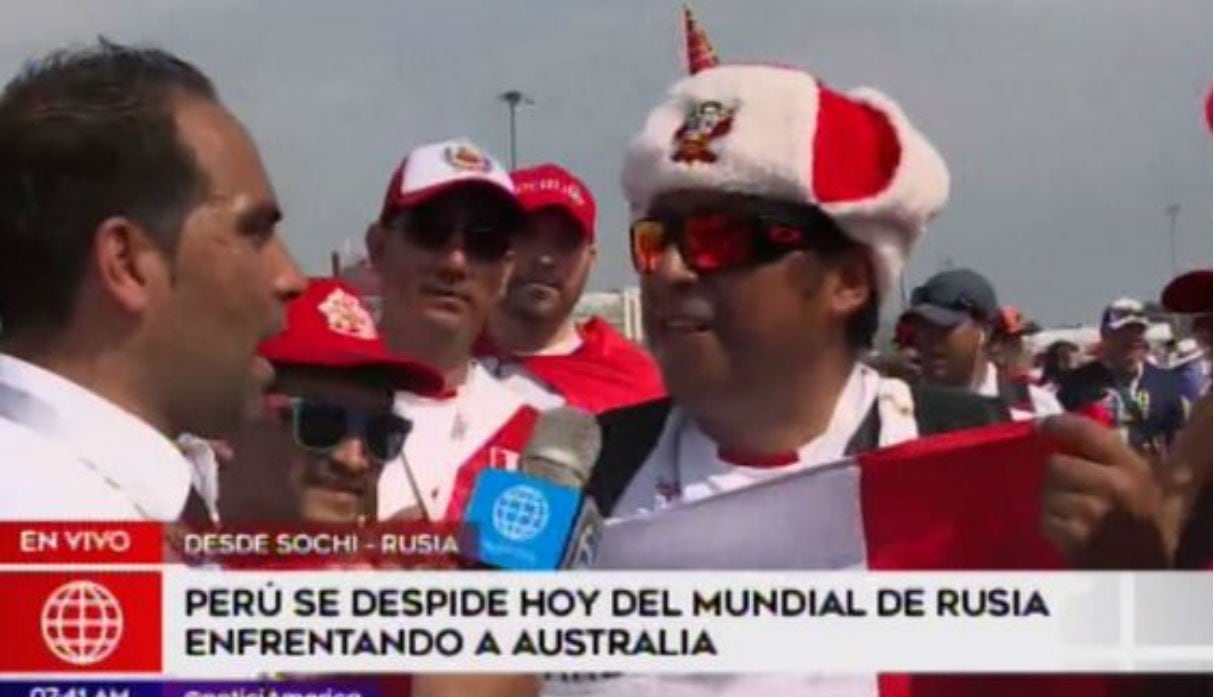 Perú vs Australia: Hinchas ponen la fiesta en Sochi previo al último partido de la bicolor de Rusia 2018