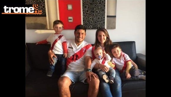 Luis Hernández y su linda familia.