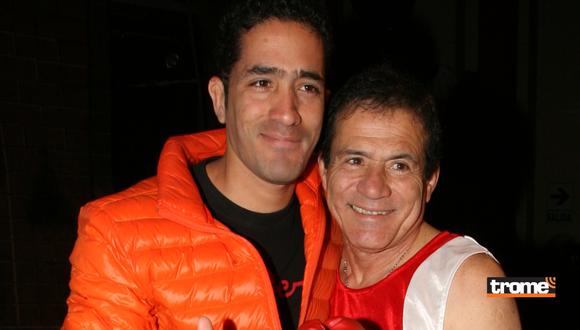 José María Barraza y su papá, el 'Chato' Barraza