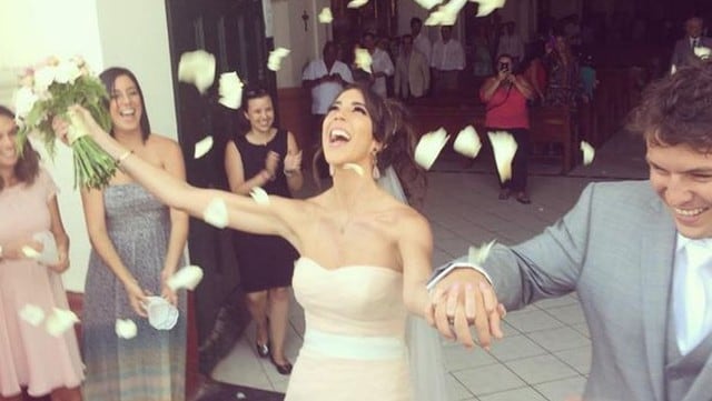 Chiara Pinasco se casó y compartió algunas fotos en Instagram. (Redes sociales)