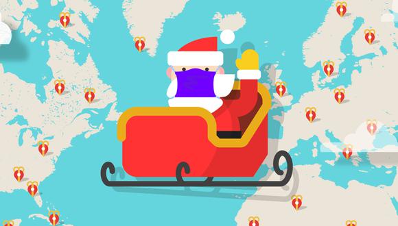 Abre todos los regalos que deja Papá Noel en Santa Tracker. | Foto: Google Maps