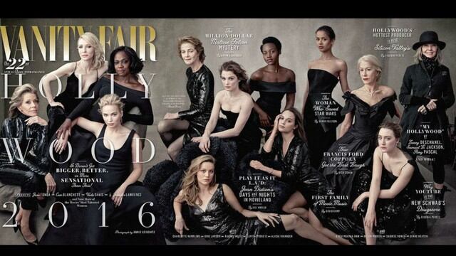 Jennifer Lawrence, Cate Blanchett, Saoirse Ronan, Brie Larson y otras actrices posaron para Vanity Fear. (Foto: Instagram @vanityfair)