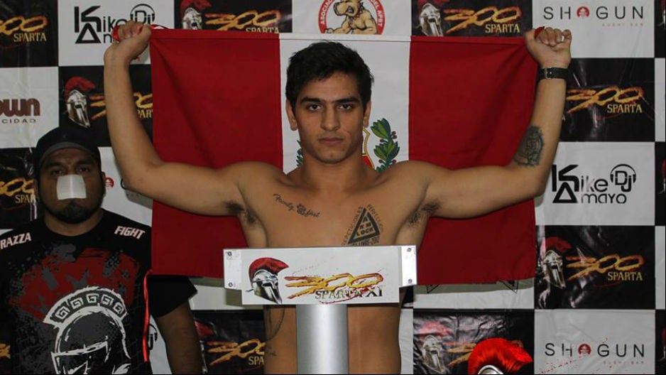 El peruano Sergio 'El Cachorro' Giglio firmó por UFC. ( Facebook 300 Sparta)