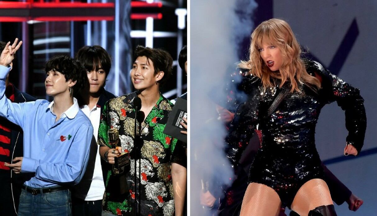 BTs lanza video en YouTube de ‘Idol’ y rompe récord de Taylor Swift | Foto: AFP
