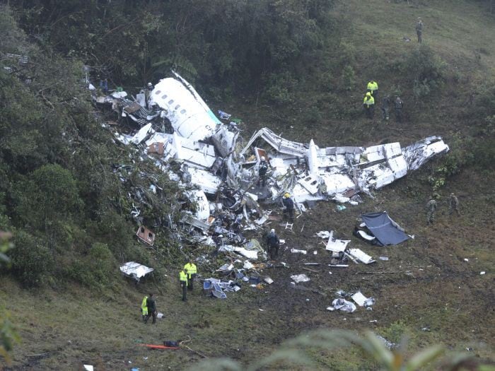 Chapecoense: Accidente aéreo