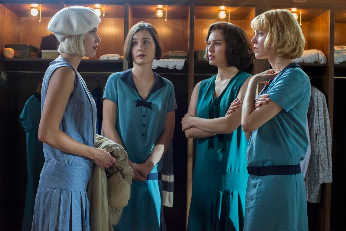 Lidia, Ángeles, Marga y Carlota regresan para una segunda temporada de 'Las chichas del cable' que se estrena en diciembre.