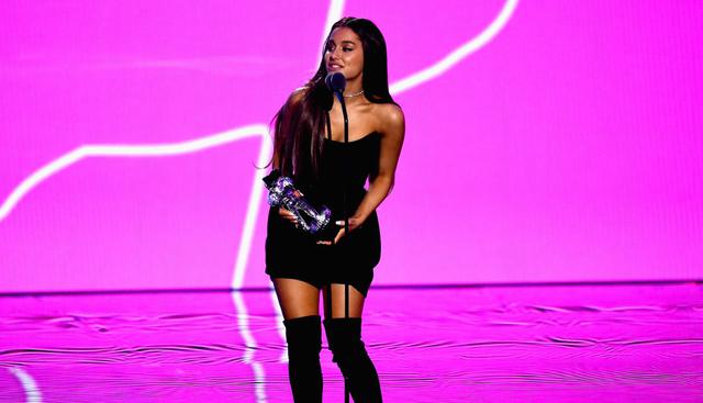Ariana Grande no asistirá a los Premios MTV VMAs 2019 por complicaciones en su agenda. (Foto: AFP)