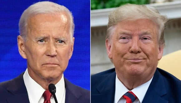 Esta no es la primera vez que el presidente de Estados Unidos acusa a Joe Biden de usar drogas para superar debates electorales. (Foto: SAUL LOEB, Robyn BECK / AFP)