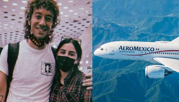 Viajera abordó el mismo vuelo de su banda favorita 'The Strokes' y su historia se convirtió en viral de Twitter. | Foto: @karlaxgc_ / Instagram aeroméxico