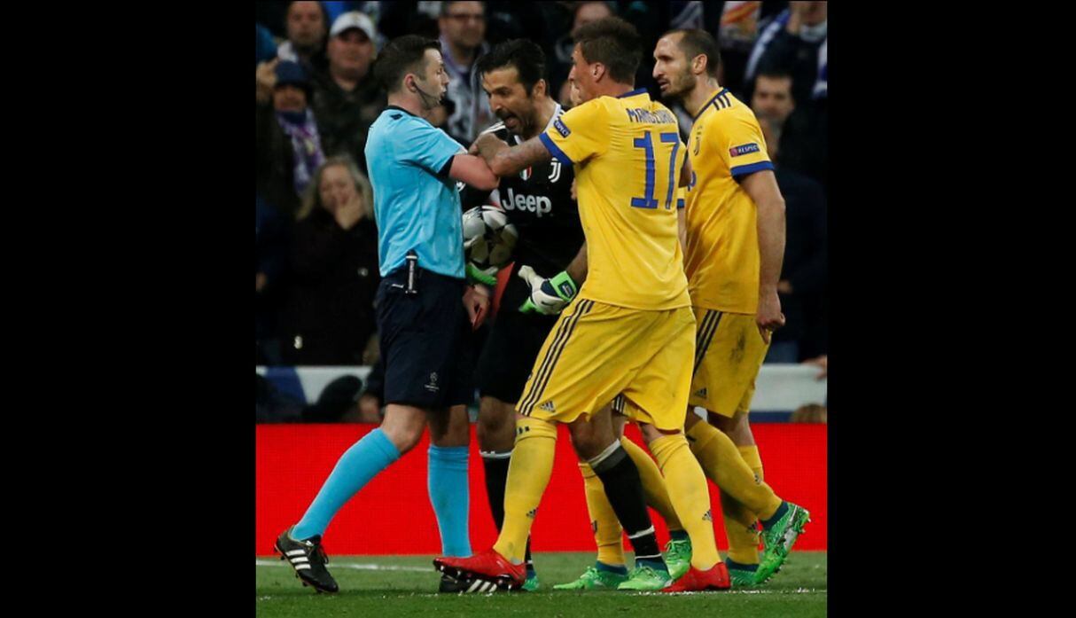 Gianluigi Buffon fue expulsado en el Real Madrid vs Juventus por la Champions League. (Fotos: Agencias)