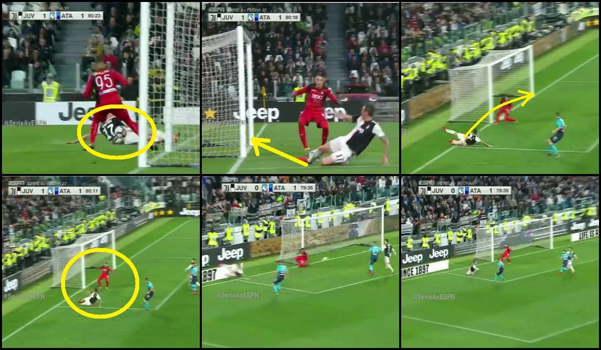 Mandzukic y su gol imposible para Juventus: Sin ángulo, de taco y de huacha,  desafió la física y geometría