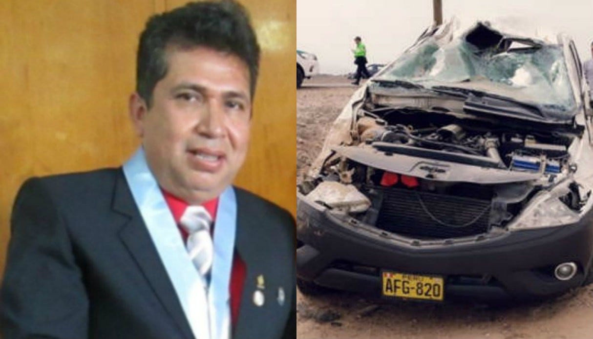 Alcalde de Chepén muere en trágico accidente de tránsito en la Panamericana Norte