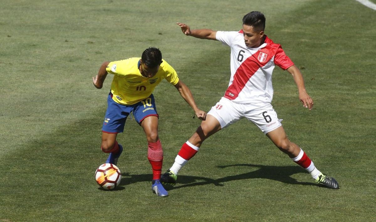 Perú vs Ecuador: Partido por el Sudamericano Sub 20