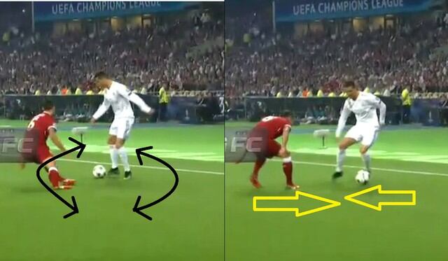 Cristiano Ronaldo mágico e imponente: Bicicleta, bailecito, saltitos y gambeta en el Real Madrid vs Liverpool