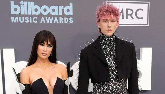 Megan Fox y Machine Gun Kelly se hicieron presente en los Billboard Music Awards 2022 | Foto: Frazer Harrison / Getty Images