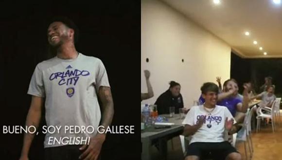 Pedro Gallese habló en inglés, hizo el ridículo y provocó carcajadas de sus compañeros en Orlando City