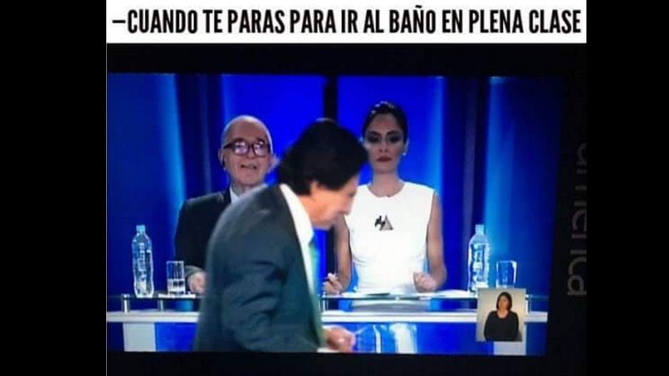 Alejandro Toledo se cruzó por las cámaras en el debate presidencial 2016, lo que generó la risa de los asistentes. Por supuesto, aquí tenemos los mejores memes. (Fotos: CNMemes/Twitter)