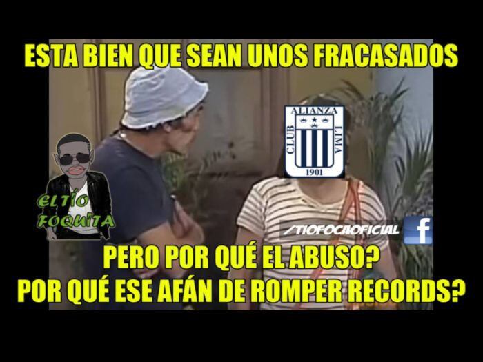 Meme de Alianza Lima