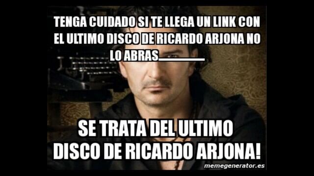 Ricardo Arjona está de cumpleaños y en las redes sociales recordaron los memes más ppopulares.