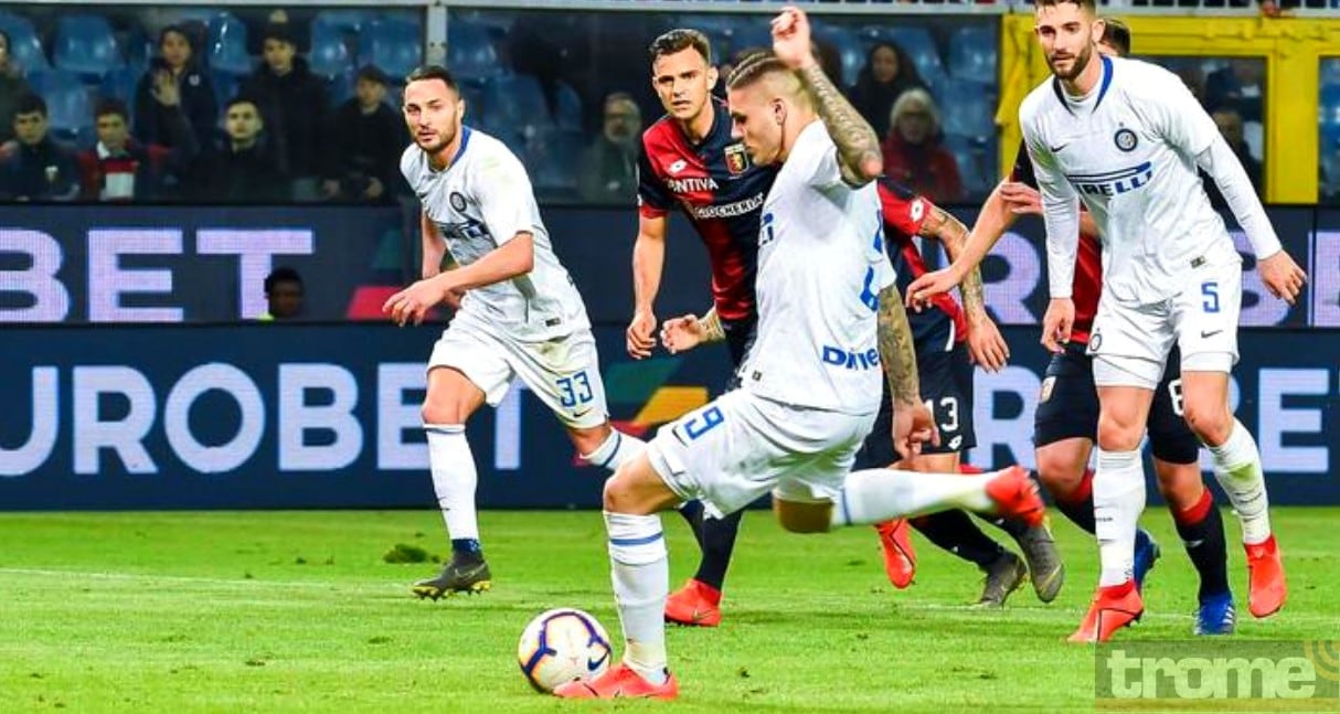 Mauro Icardi regresó con gol en el triunfo de Inter sobre el Génova