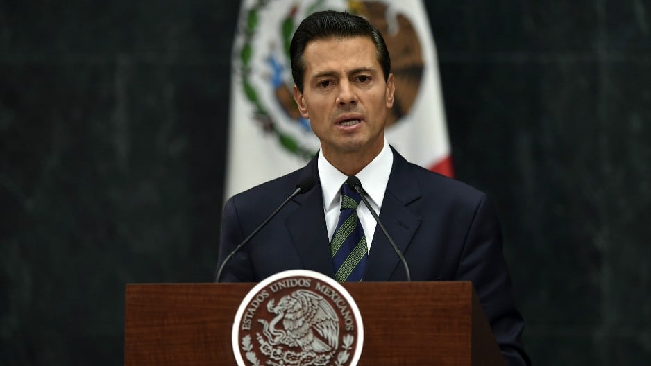 Enrique Peña Nieto ha sido duramente criticado por reunirse con Donald Trump. Foto: AFP