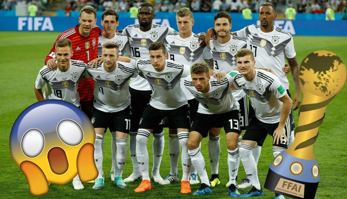 Alemania, ¿la nueva víctima de la 'Maldición de la Copa Confederaciones'?