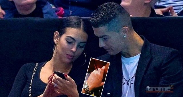 Cristiano Ronaldo entregó anillo a Georgina Rodríguez y le habría  pedido matrimonio.