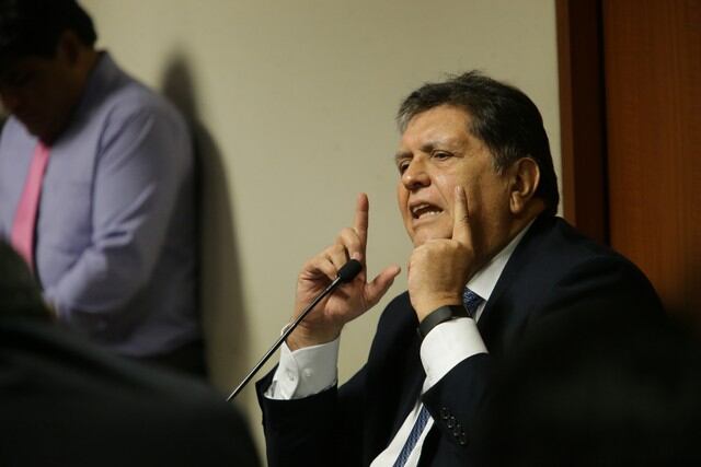 Alan García deslizó que las acciones del gobierno estarían relacionadas con "tapar" el caso Chinchero. (Foto: USI)