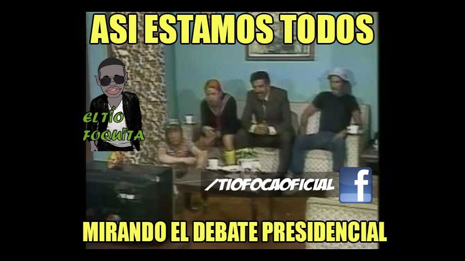 Mira los divertidos memes del ‘Debate presidencial 2016’. (Foto: Facebook)