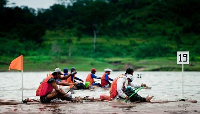 La carrera de balsas más larga del mundo celebrará su edición XXI en el río Amazonas. (Fotos: Difusión)