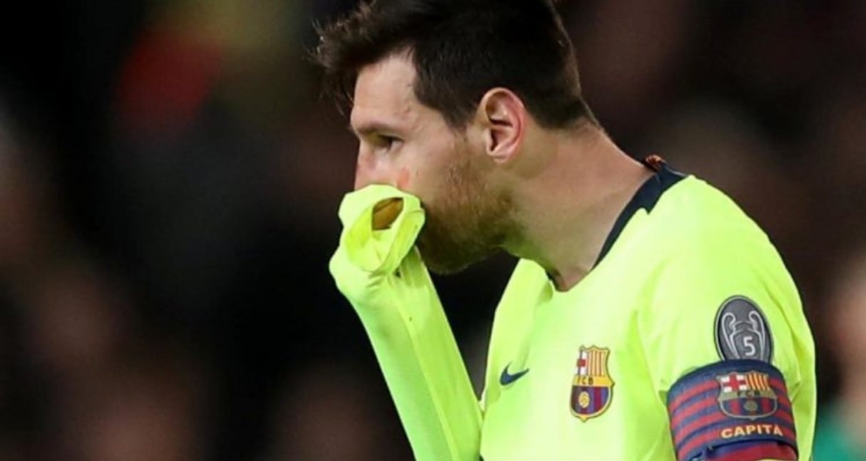 Diario The Guardian  asegura que Lionel Messi rompió en llanto dentro del vestuario azulgrana