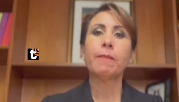 Patricia Benavides se pronunció a través de un video y rechazó acusaciones.