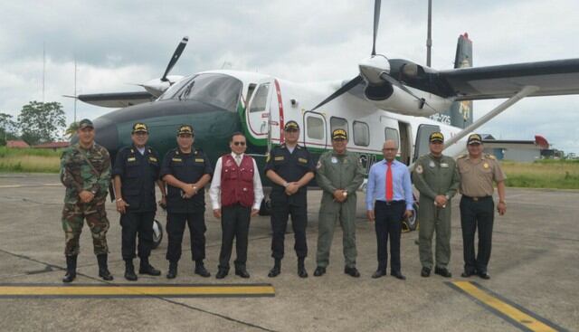 Autoridades participaron de una ceremonia en Iquitos. (Difusión)