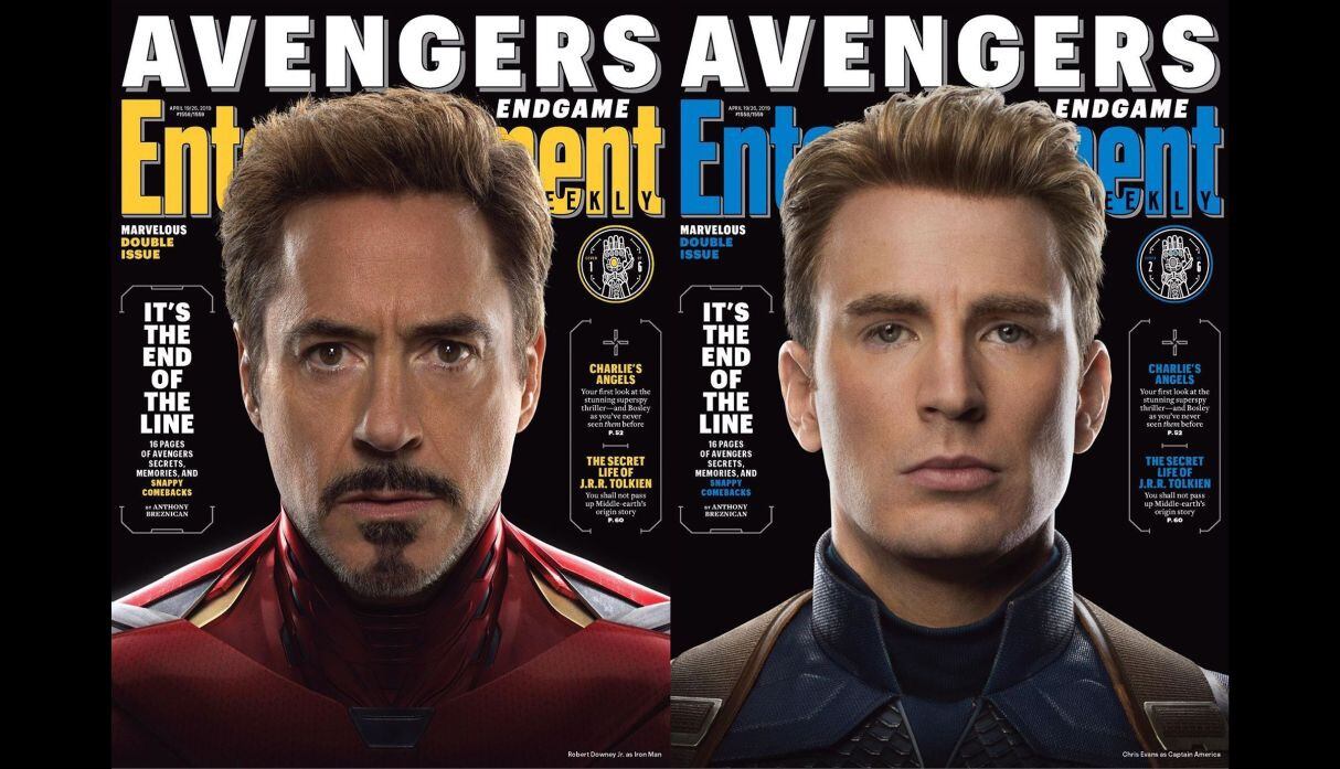 “Avengers: Endgame”: los vengadores originales protagonizan la portada de la revista Entertainment Weekly. (Foto: @marvelstudios)