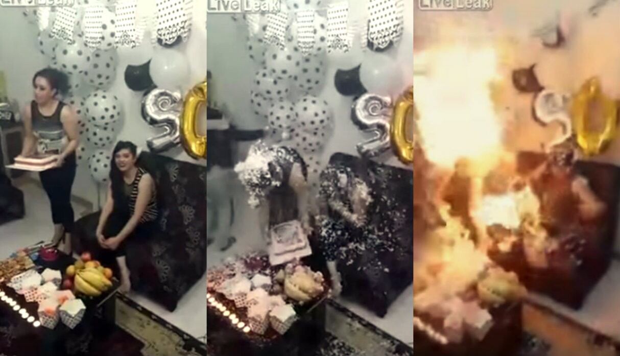 Jóvenes se prenden en llamas en cumpleaños tras ser rociadas con espuma inflamable.