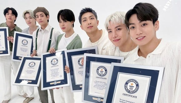 La popular agrupación ha logrado obtener 23 Récords Guinness (Foto: BTS / Facebook)