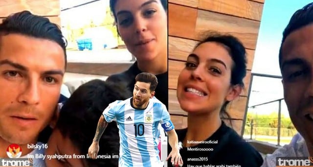 Cristiano Ronaldo aclaró las días sobre la nacionalidad de su novia Georgina Rodríguez