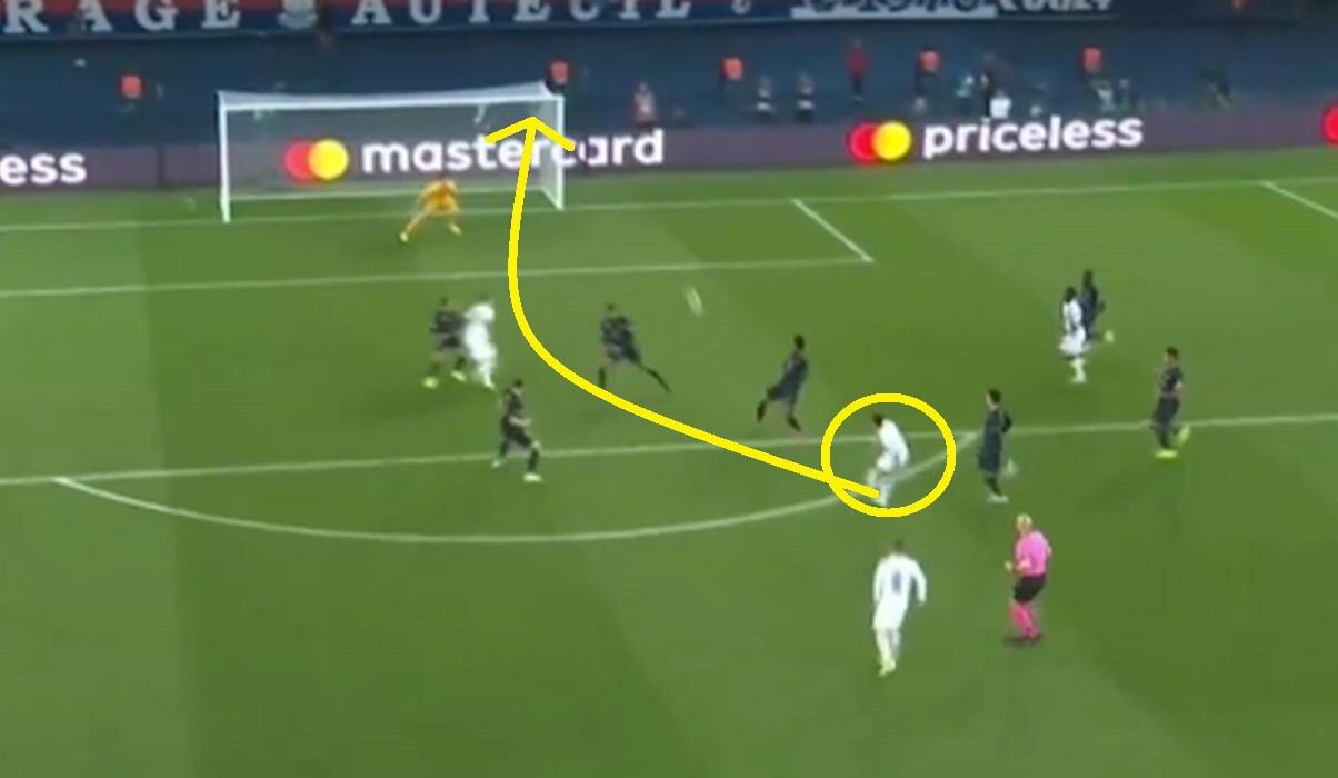 GOLAZO y Doblete de Di María: Mira el maravilloso gol del argentino en el Real Madrid vs PSG por Champions