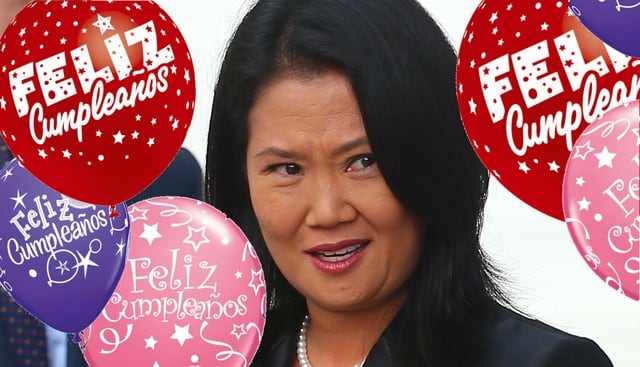 Trollean a Keiko Fujimori en su cumpleaños