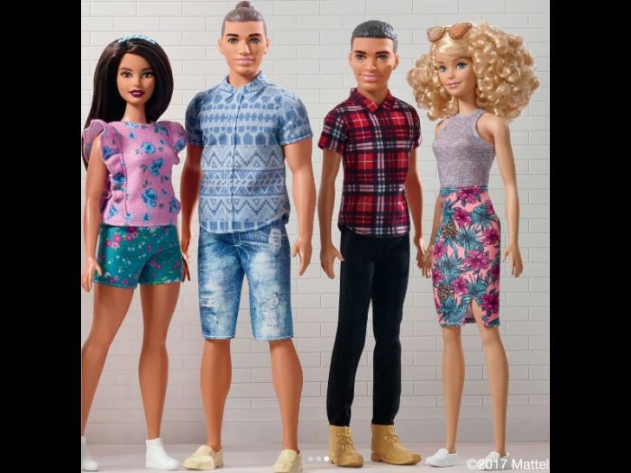 El nuevo estilo del novio de Barbie.
