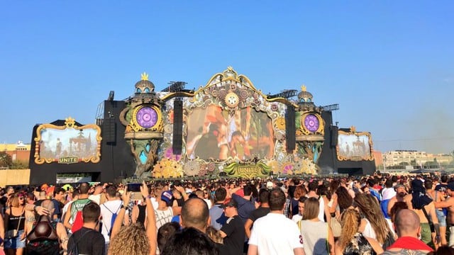 Tomorrowland: Así lucía el escenario en España antes de incendiarse