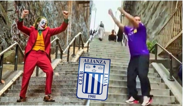 Hincha de Alianza Lima se vuelve viral por baile de Joker