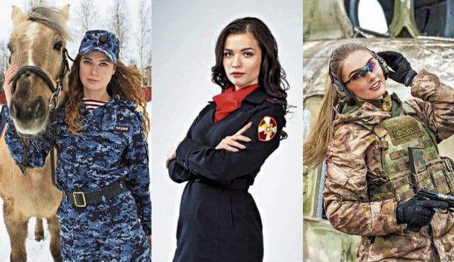 Policías rusas se lucen en concurso 'Belleza de la Guardia Nacional’ | TROME