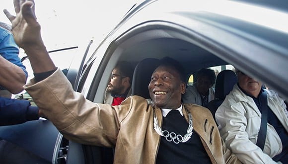 El entorno de Pelé habló acerca de su estado de salud. (Foto: AFP)
