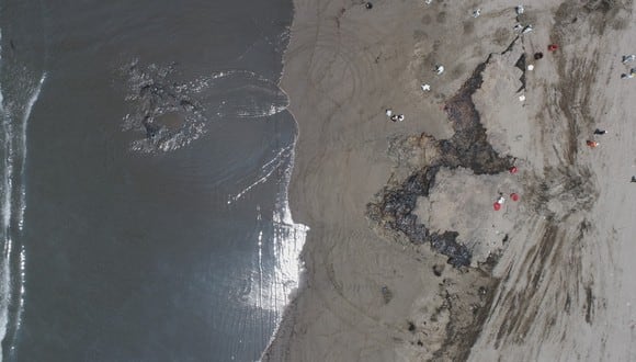 Repsol descartó que se haya reportado un nuevo derrame de petróleo el martes 25 de enero en el terminal multiboyas N°2 de la refinería la Pampilla, de la multinacional Repsol YPF S.A.. Foto: OEFA