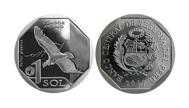 Cóndor andino aparece en nueva moneda de S/1 que lanzó BCR
