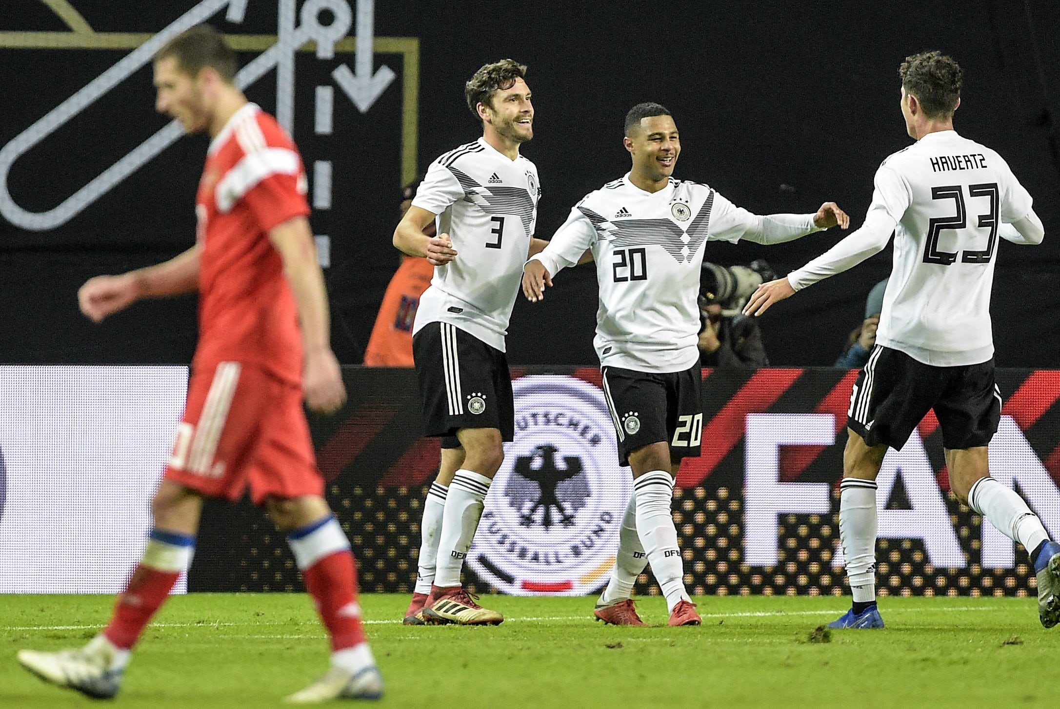 Serge Gnabry decreta la goleada en el Alemania vs Rusia